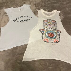 2 Spiritual Ganster Tanks Medium